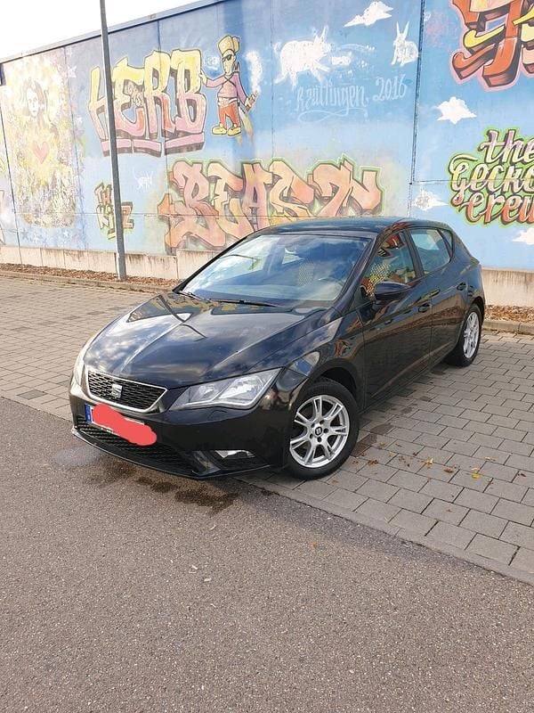 Usata Seat Leon I-Tech 105 CV (77 kW) 2014 Nero Berlina