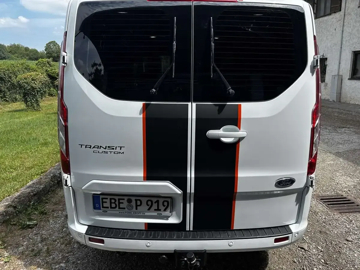 Gebraucht Ford Transit Custom Sport 185 PS (136 kW) 2022 Weiß Van