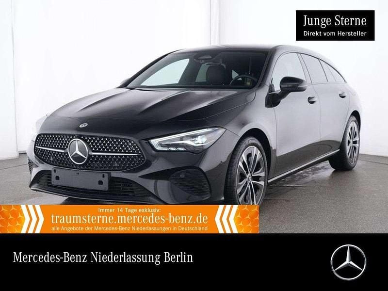 Kosmosschwarz Gebraucht 2024 Mercedes CLA180 Progressive Limousine | 27.390 € (Superpreis) - Bild 1/3