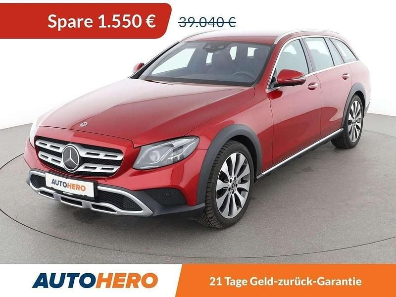 Rot Gebraucht 2018 Mercedes E400 Kombi | 37.490 € (Guter Preis) - Bild 1/3