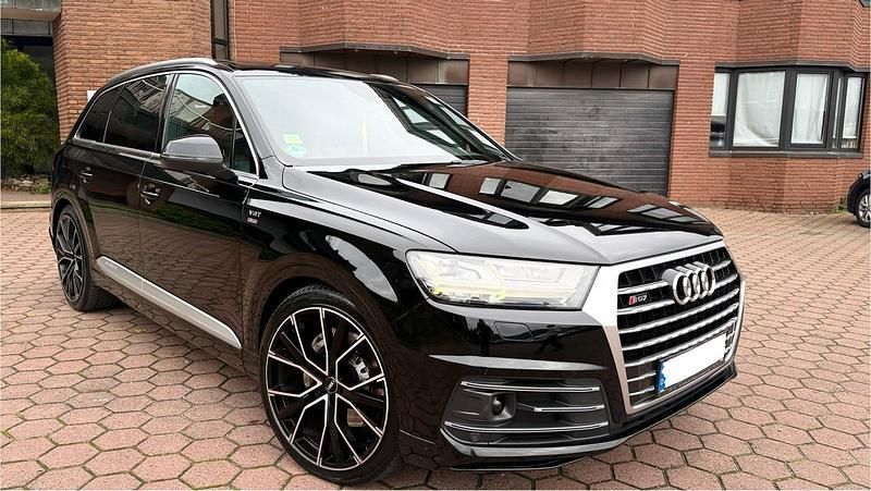 Schwarz Gebraucht 2016 Audi Q7 S-Line SUV | 22.500 € (Etwas zu teuer) - Bild 1/4