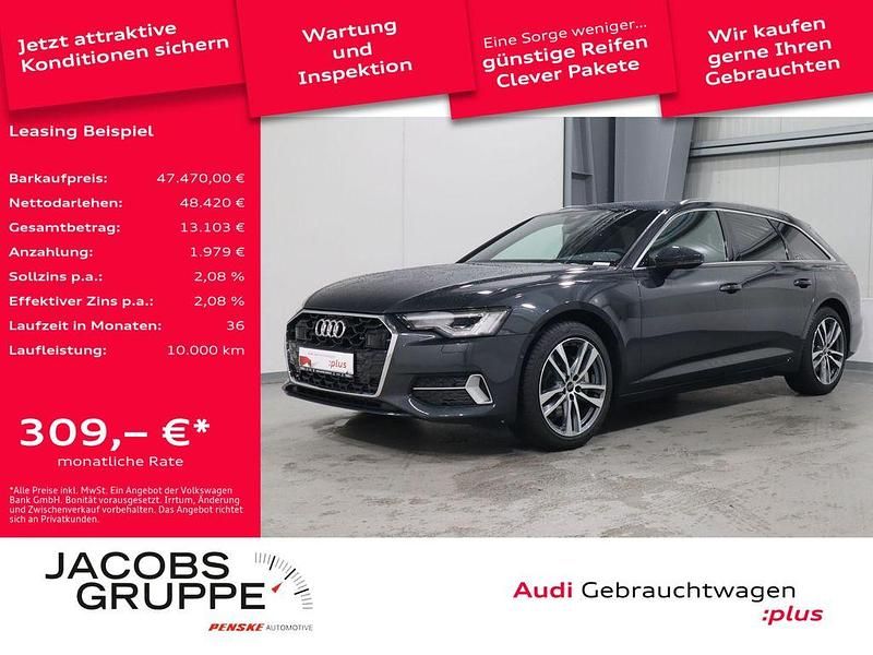 Manhattangrau metallic Gebraucht 2025 Audi A6 Advanced Plus Kombi | 48.419 € (Superpreis) - Bild 1/4