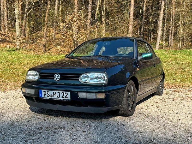 Gebraucht VW Golf Cabriolet 101 PS (74 kW) 1997 Grün Cabrio