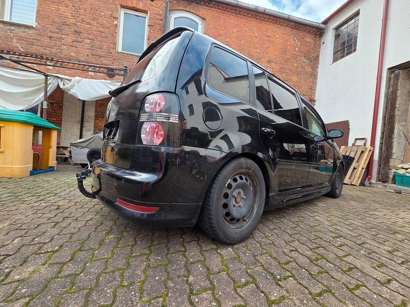 Gebraucht VW Touran Highline 170 PS (125 kW) 2007 Schwarz Van / Kleinbus