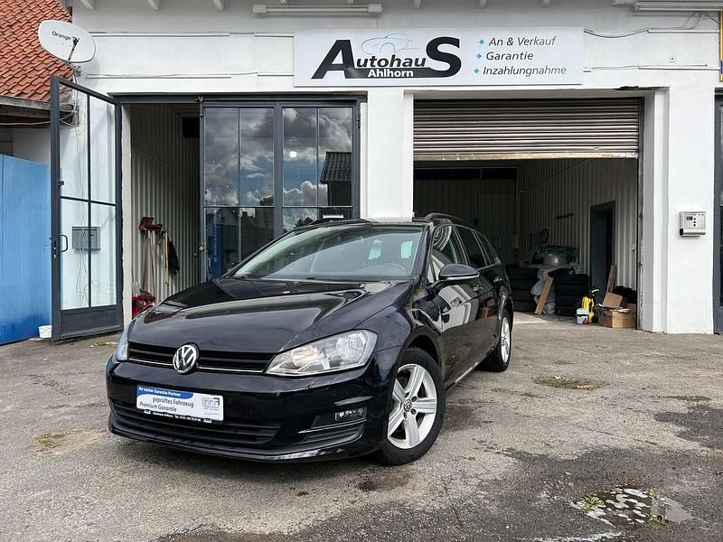 Schwarz Gebraucht 2014 VW Golf VII Kombi | 9.790 € (Fairer Preis) - Bild 1/4