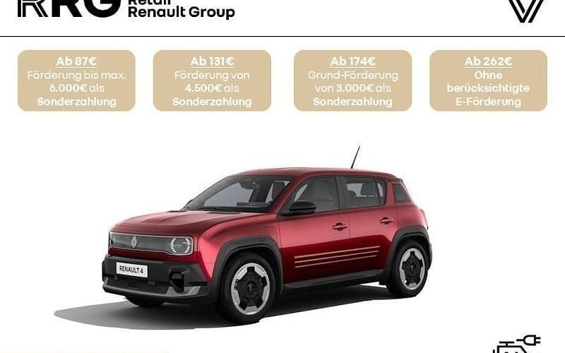Neu Renault 4 E-Tech Evolution 89 kW (122 PS) 2026 Rot SUV