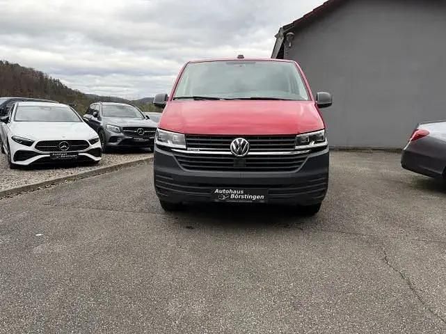 Second-hand VW Transporter 150 CP (110 kW) 2020 Roșu Van