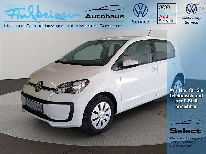 White (weiß), uni Gebraucht 2019 VW up! Move Kleinwagen | 8.390 € (Guter Preis) - Bild 1/4