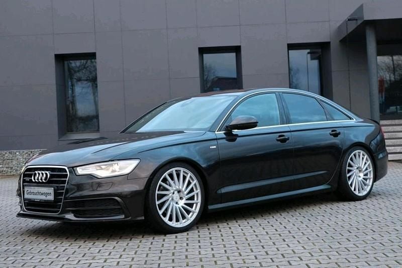 Schwarz Gebraucht 2012 Audi A6 S-line plus Limousine | 15.750 € (Teuer) - Bild 1/4
