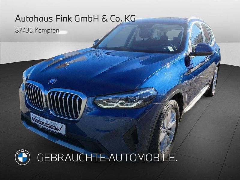 Phytonicblau (metallic) Gebraucht 2023 BMW X3 Sport Line SUV | 43.470 € (Guter Preis) - Bild 1/4