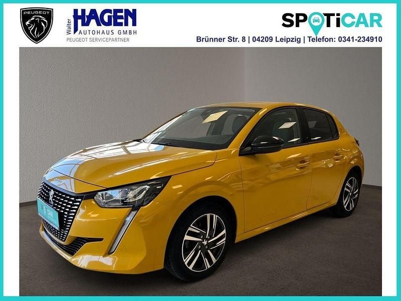 Gelb Gebraucht 2023 Peugeot 208 Allure Kleinwagen | 14.490 € (Guter Preis) - Bild 1/4
