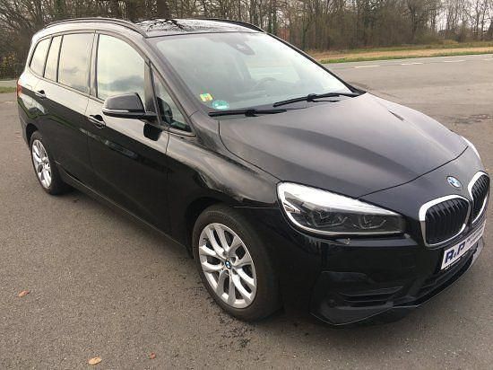 Gebraucht BMW 218 Gran Tourer Advantage 150 PS (110 kW) 2022 Schwarz Van / Kleinbus
