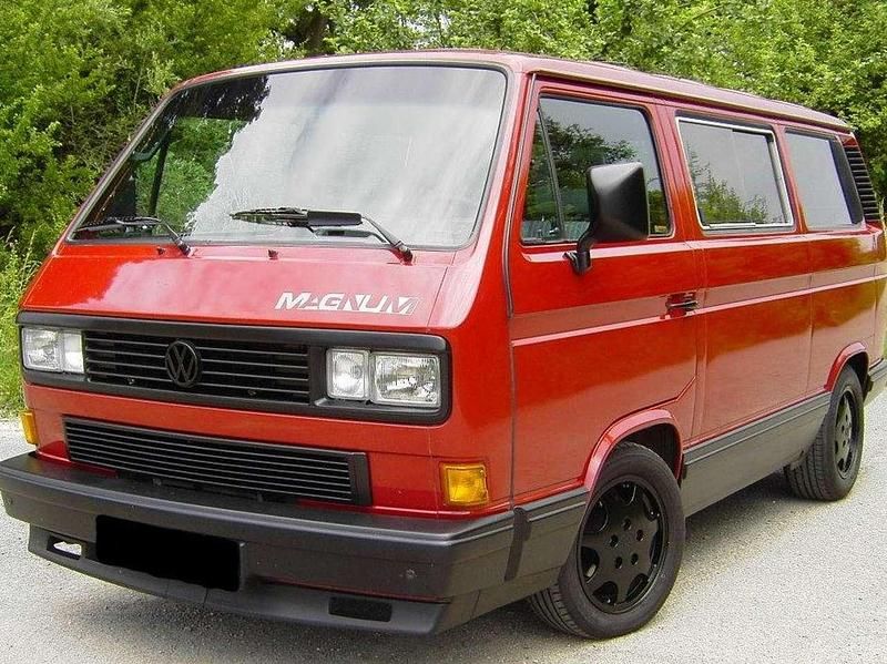 Rot Gebraucht 1989 VW T3 Van | 39.500 € - Bild 1/4