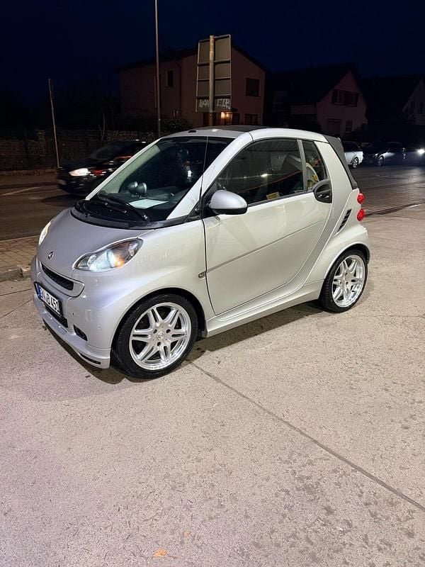 Silber Gebraucht 2008 Smart ForTwo Cabrio Brabus Xclusive Cabrio | 11.999 € (Teuer) - Bild 1/4
