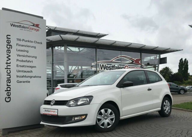 Weiß Gebraucht 2012 VW Polo Trendline Kleinwagen | 4.490 € (Fairer Preis) - Bild 1/4