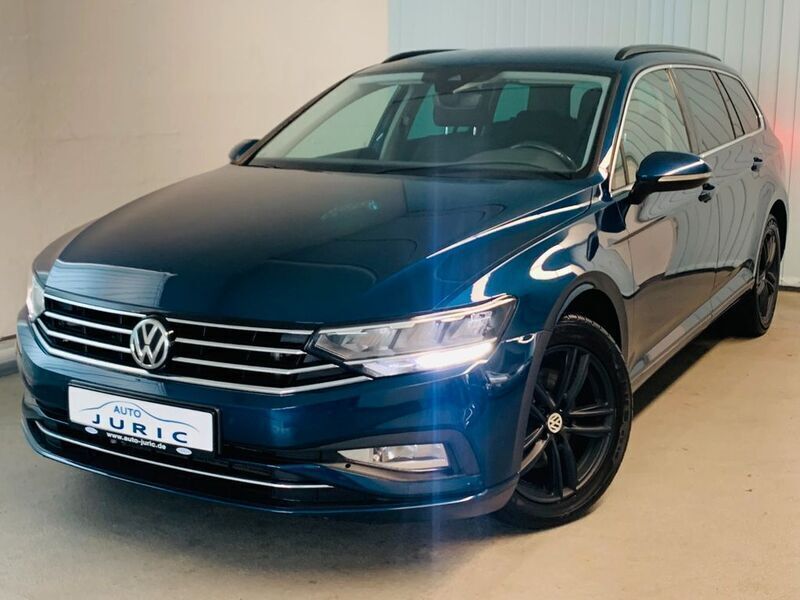Blau Gebraucht 2020 VW Passat Business Kombi | 13.990 € (Teuer) - Bild 1/4