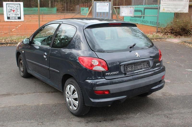 Gebraucht Peugeot 206+ Basis 75 PS (55 kW) 2009 Schwarz Kleinwagen