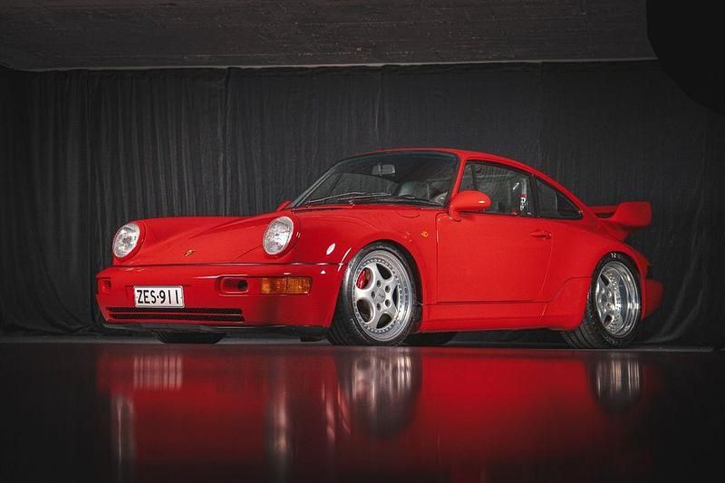 Brugt Porsche 964 600 HK (441 kW) 1989 Rød