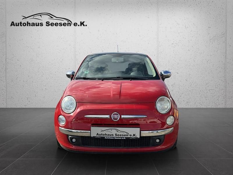 Gebraucht Fiat 500 Lounge 101 PS (74 kW) 2011 Rosso corsa/sfrontato/argilla/ Kleinwagen