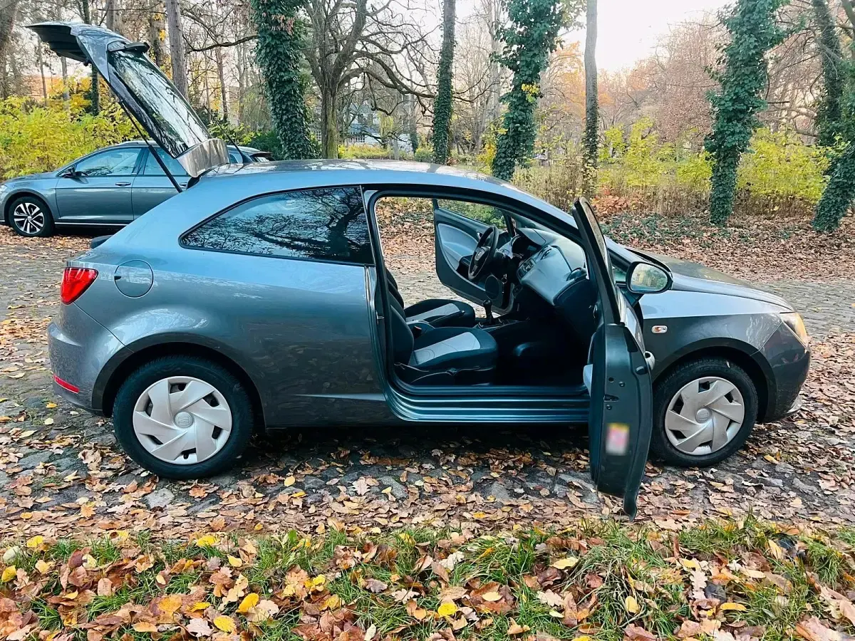 Gebraucht Seat Ibiza Style 51 PS (37 kW) 2014 Grau Kleinwagen