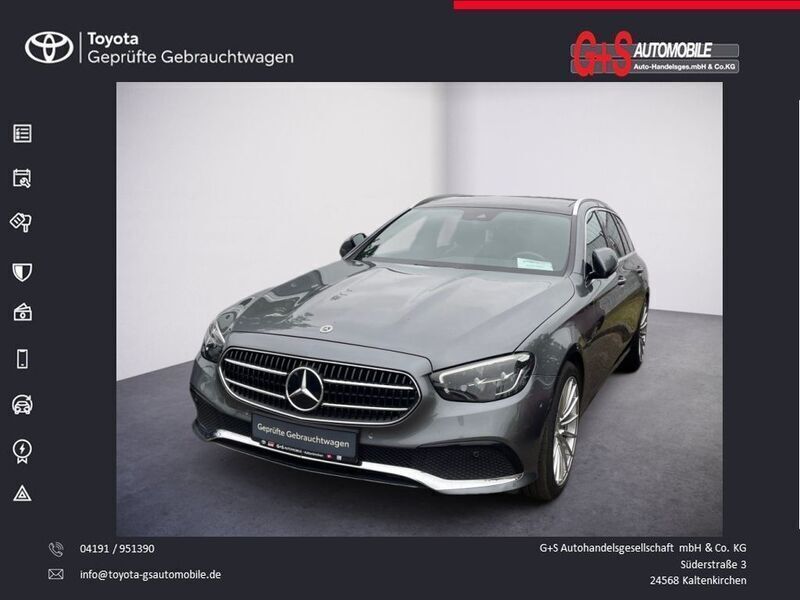 Grau Gebraucht 2022 Mercedes E200 Avantgarde Limousine | 35.850 € (Superpreis) - Bild 1/4