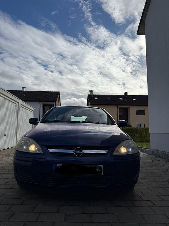 Blau Gebraucht 2005 Opel Corsa Limousine | 1.100 € (Guter Preis) - Bild 1/4