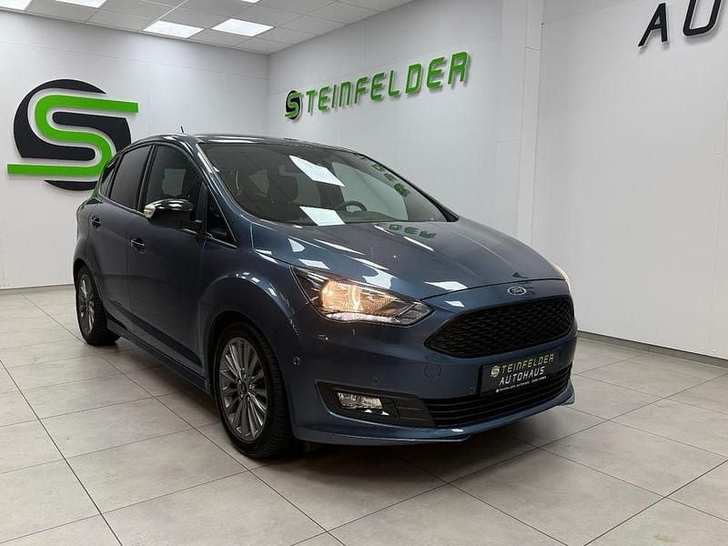 Blau Gebraucht 2019 Ford C-MAX Sport Van / Kleinbus | 13.490 € (Fairer Preis) - Bild 1/4