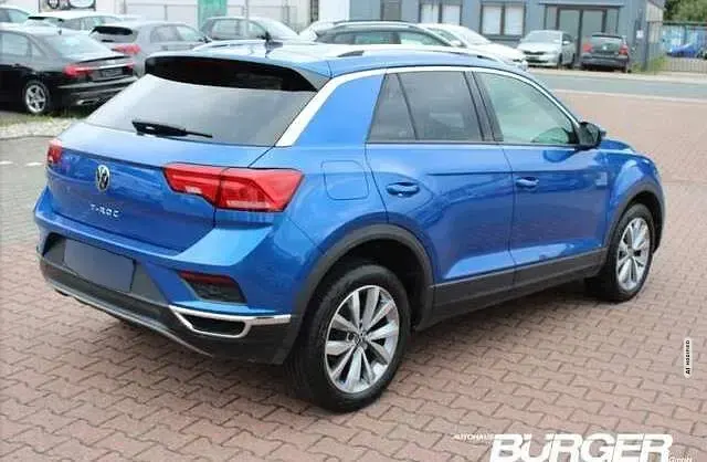 Gebraucht VW T-Roc Style 150 PS (110 kW) 2021 Blau metallic SUV