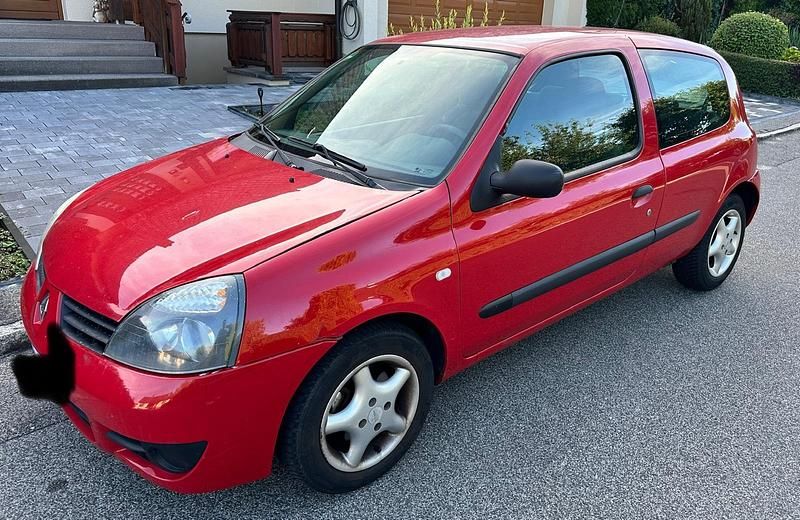 Rot Gebraucht 2008 Renault Clio II Campus Kleinwagen | 3.450 € (Teuer) - Bild 1/4