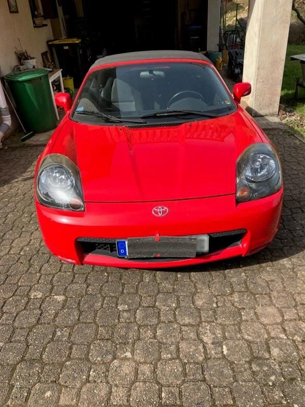 Gebraucht Toyota MR2 140 PS (102 kW) 2001 Rot Cabrio