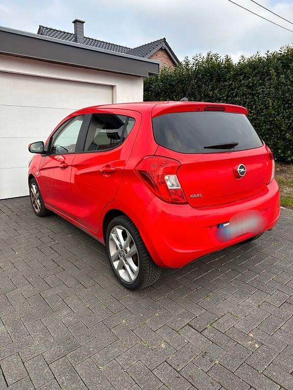Gebraucht Opel Karl Exklusiv 75 PS (55 kW) 2015 Rot Kleinwagen