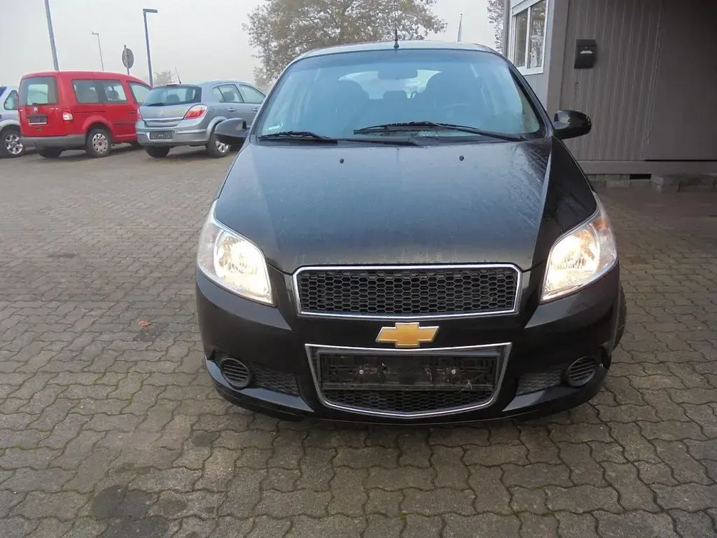 Gebraucht Chevrolet Aveo LS 84 PS (61 kW) 2010 Schwarz Kleinwagen