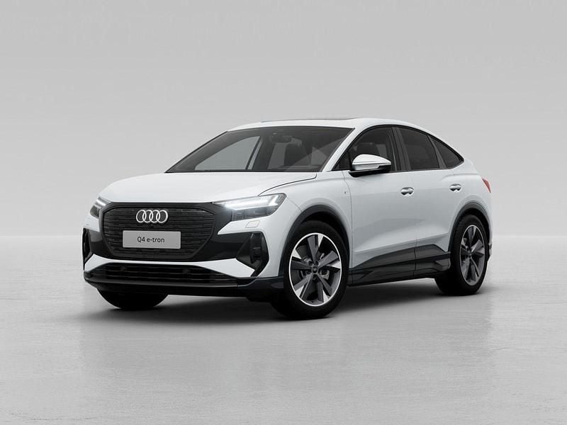 Gletscherweiß metallic Gebraucht 2022 Audi Q4 Sportback e-tron S-Line SUV | 33.800 € (Guter Preis) - Bild 1/4