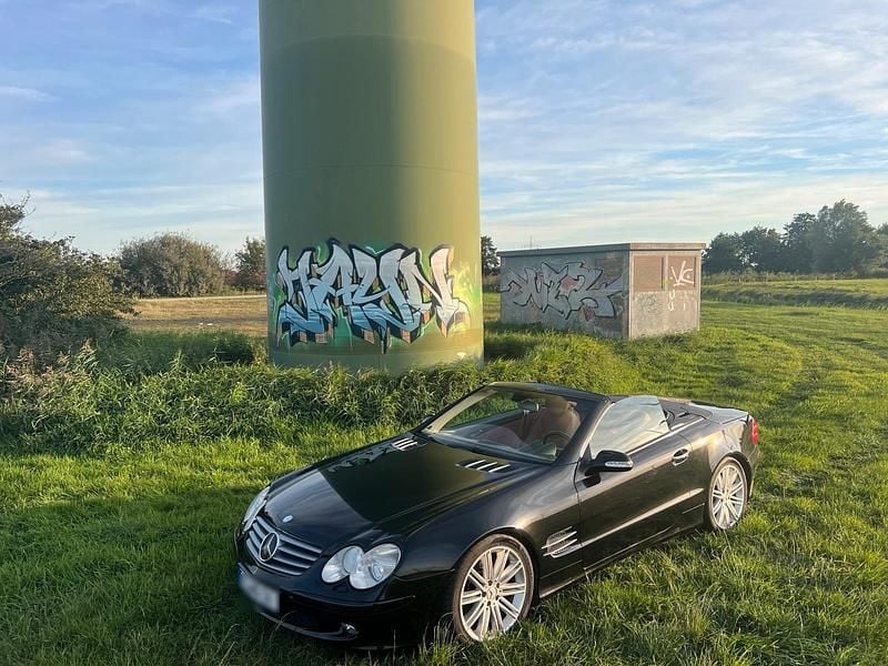 Gebraucht Mercedes SL500 306 PS (225 kW) 2003 Schwarz Cabrio