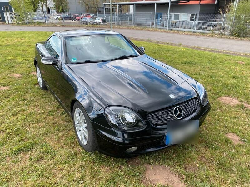 Schwarz Gebraucht 2001 Mercedes SLK200 Cabrio | 3.590 € (Guter Preis) - Bild 1/4