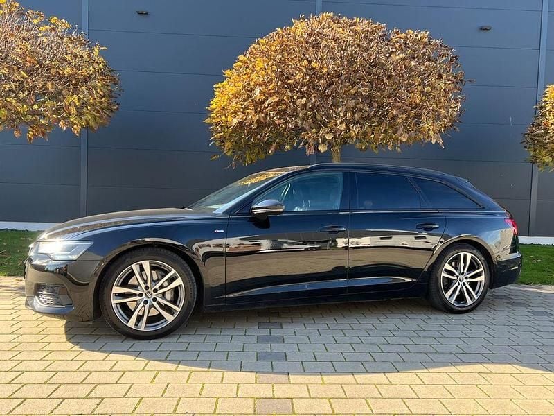 Schwarz Gebraucht 2020 Audi A6 S-line plus Kombi | 28.850 € (Superpreis) - Bild 1/4