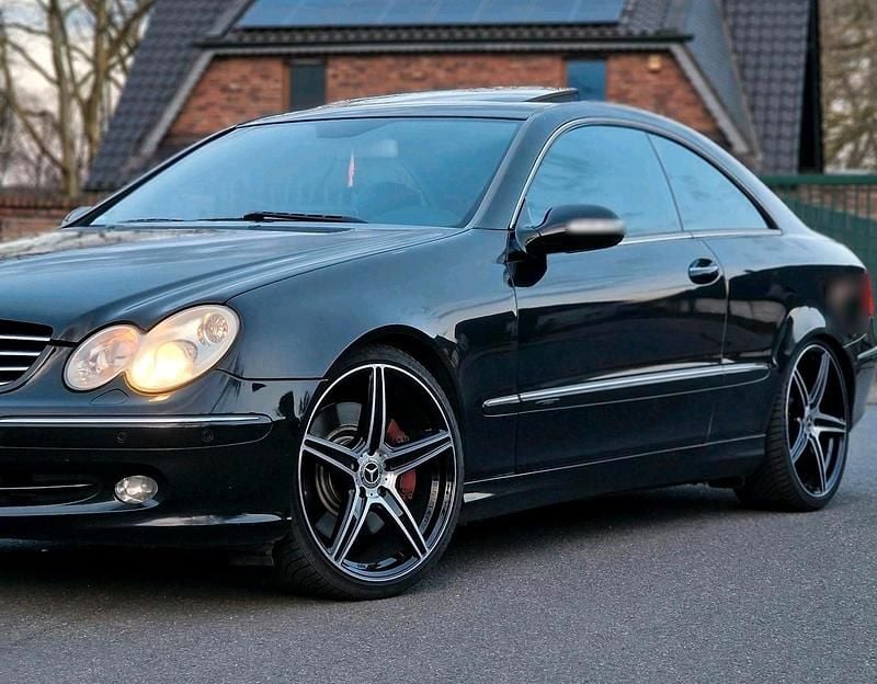 Gebraucht Mercedes CLK500 306 PS (225 kW) 2004 Schwarz Coupé