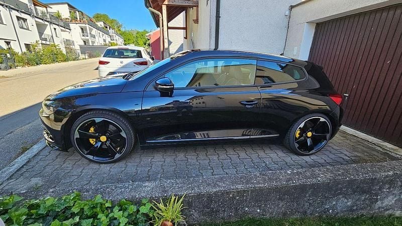 Gebraucht VW Scirocco R-line 200 PS (147 kW) 2009 Schwarz Coupé