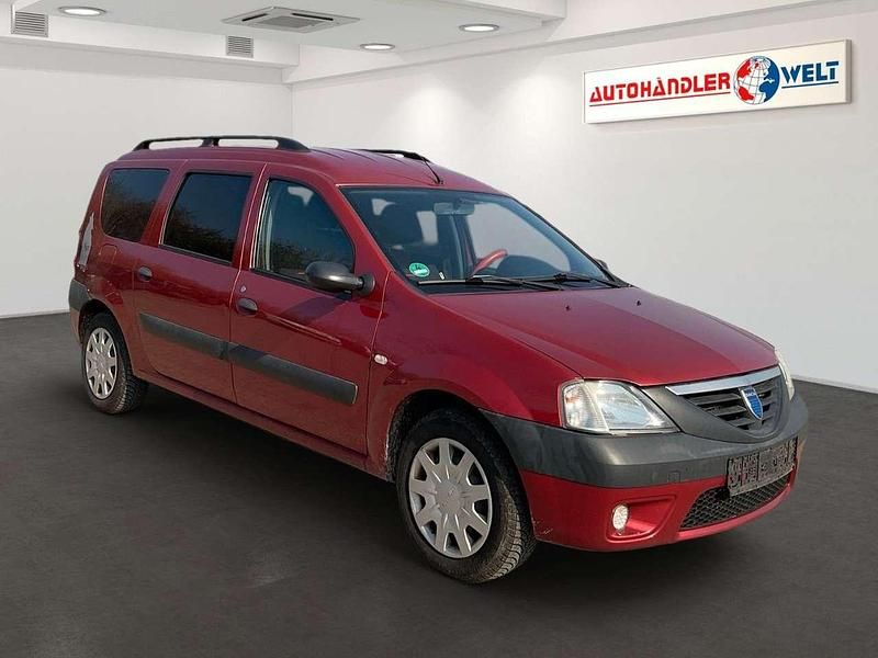 Gebraucht Dacia Logan MCV Basis 86 PS (63 kW) 2008 Rot Kombi