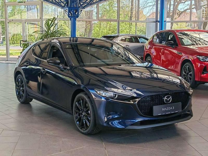 Neu Mazda 3 Homura-Line 140 PS (102 kW) 2026 Deep crystal blue Limousine