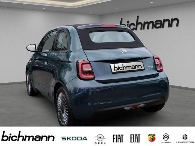 Gebraucht Fiat 500e Icon 86 kW (118 PS) 2023 Ozean grün) (gruen Cabrio