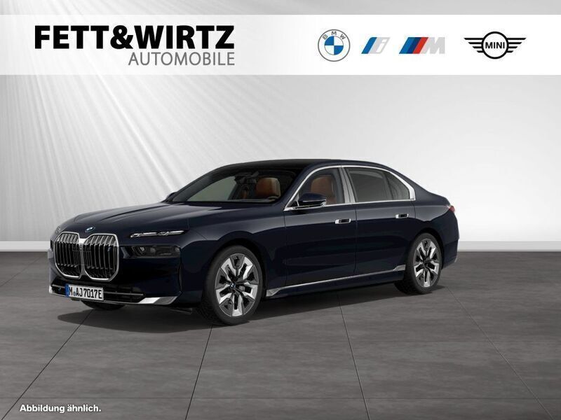 Carbonschwarz metallic Gebraucht 2023 BMW i7 Comfort Edition Limousine | 90.900 € (Superpreis) - Bild 1/3