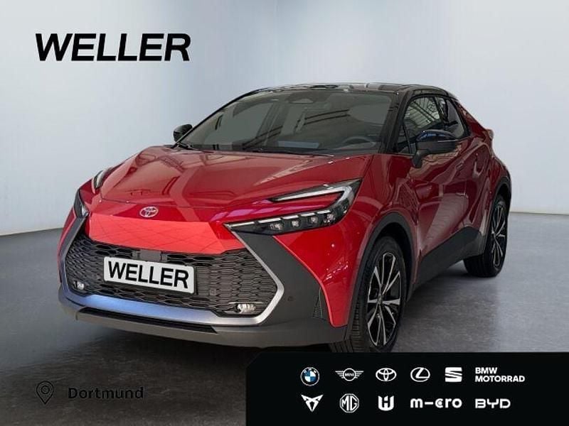 Karminarot mica / dach schwarz Gebraucht 2024 Toyota C-HR Team SUV | 32.990 € (Superpreis) - Bild 1/3