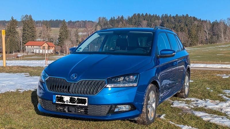 Gebraucht Skoda Fabia Style 110 PS (80 kW) 2019 Blau Kombi