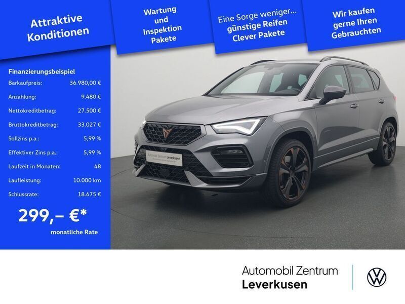 Grau / graphit grau (metallic) Gebraucht 2023 Cupra Ateca VZ SUV | 36.980 € (Fairer Preis) - Bild 1/4
