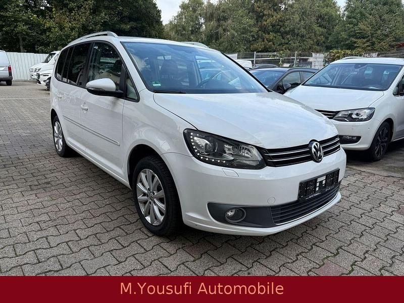 Gebraucht VW Touran Highline 150 PS (110 kW) 2012 Weiß Van / Kleinbus