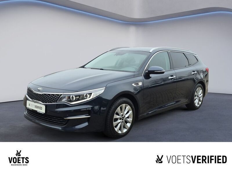Blau Gebraucht 2017 Kia Optima Vision Kombi | 13.988 € (Guter Preis) - Bild 1/4