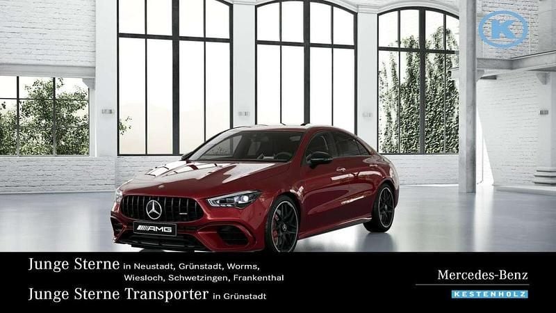 Manufaktur patagonienrot Gebraucht 2024 Mercedes CLA45 AMG AMG Coupé | 63.690 € (Fairer Preis) - Bild 1/4