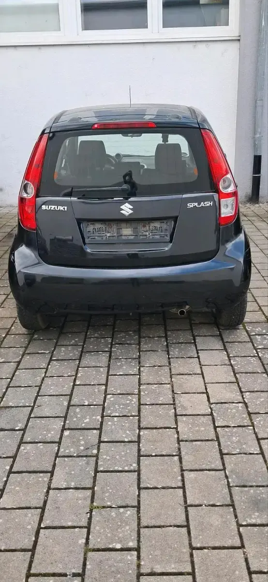 Gebraucht Suzuki Splash 2009 Schwarz Kleinwagen