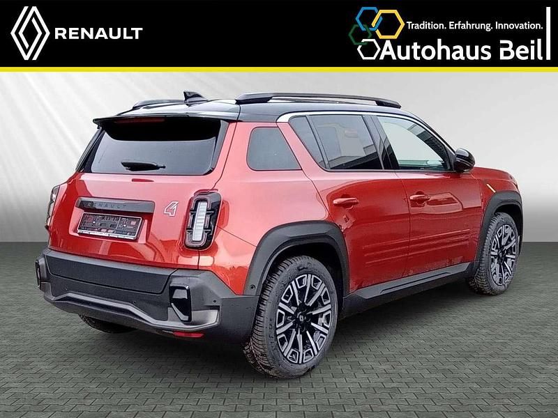 Neu Renault 4 E-Tech Iconic 110 kW (150 PS) 2026 Cnz + black pearlschwarz meta SUV